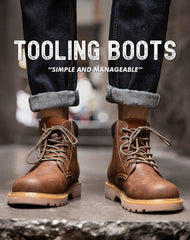 American Work Martin High-Top Desert Leather Men's Boot