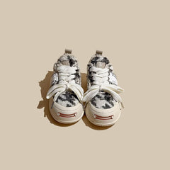 American Retro Canvas Corduroy Thick-Soled Sport Unisex Shoes