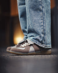 German Army Retro Flip-Up Moral Versatile Sports Men's Casual Shoes