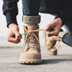 British Style Tactical Tooling Retro Men's Combat Boot