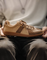 Retro Lambskin First-Layer Moral Low-Top Sports Men's Casual Shoes