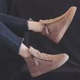 Warm Winter Canvas Snow Cotton Martin Women's Boots