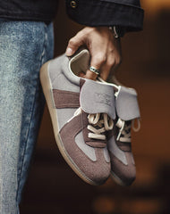 German Army Retro Flip-Up Moral Versatile Sports Men's Casual Shoes