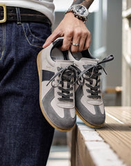 Retro Volcanic Rock Moral All-Match Sports Men's Casual Shoes