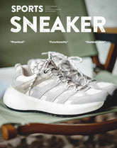 Jogging Mesh Breathable Thick-Soled Men's Sports Shoes