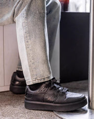 American Crushed Ice Small Thick-Soled Cracked Men's Casual Shoes