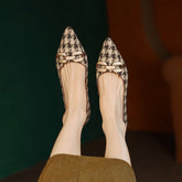 Dora Plaid Ballet Flats