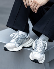 Jogging Retro Breathable Height-Enhancing Unisex Sports Shoes