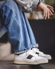 Retro Classic Remade All-Match Sports White Men's Casual Shoes