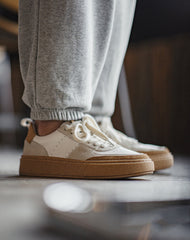 Retro Breathable Skateboard Heightening All-Match Men's Casual Shoes