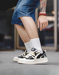 Electric Shark Big Head Breathable Cute Men's Casual Shoes