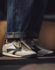 Stitching Retro Discovery Jogging Forrest Moral Men's Sports Shoes
