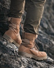 Desert Leather British High-Top Tactical Wolf Outdoor Men's Boot