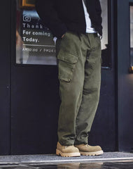 Mickey Derby Round Toe Work Leather Anti-Velvet Men's Dress Shoes