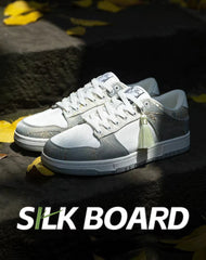 Silk Bamboo Flow Spike Skateboard Breathable Sports Men's Casual Shoes