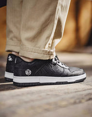 Wealthy Silk Koi Carp Retro Versatile Sports Men's Casual Shoes