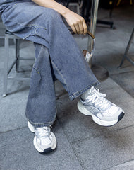 Jogging Retro Breathable Height-Enhancing Unisex Sports Shoes