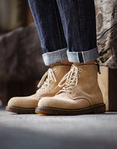 Retro British Casual Motorcycle Martin Leather Men's Boot