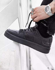 American Crushed Ice Small Thick-Soled Cracked Men's Casual Shoes