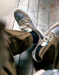 Retro Silk Road Secret Cashew Flower Men's Casual Shoes