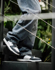 Panda Silk Skateboard Breathable Couple Sports Unisex Casual Shoes