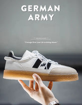 German Army Lightning Embroidered Sports Men's Casual Shoes