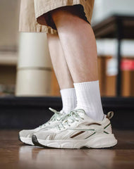 Jogging Morandi Green Breathable All-Match Men's Sports Shoes