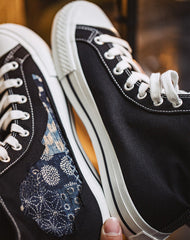 Retro High-Top Cashew Nut Flower All-Match Unisex Canvas Shoes