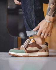 Retro Linen Embroidery Breathable Sports Men's Casual Shoes