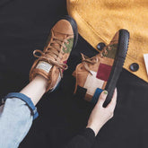 High-Top Winter Warm Cotton Canvas Women's Boots