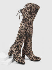 Chunky Heel Autumn and Winter Boots