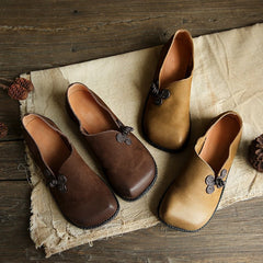 BREATHABLE COMFORTABLE SOFT BOTTOM FLAT SHOES