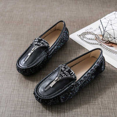 Sequined All-Match Soft-Soled Non-Slip Women's Loafer