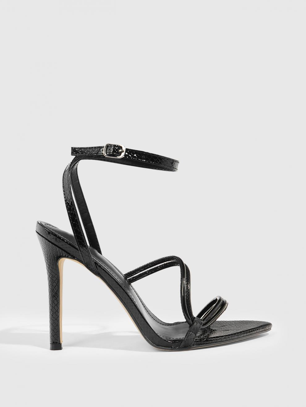Thin Straps Are Comfortable Stilettos