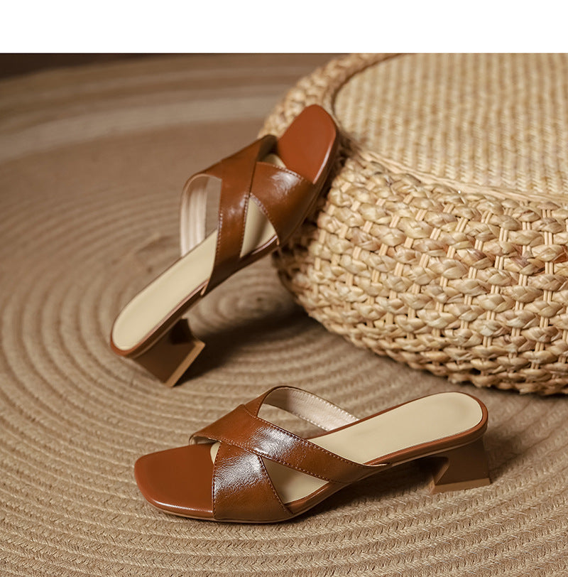 Block Heeled Sandals