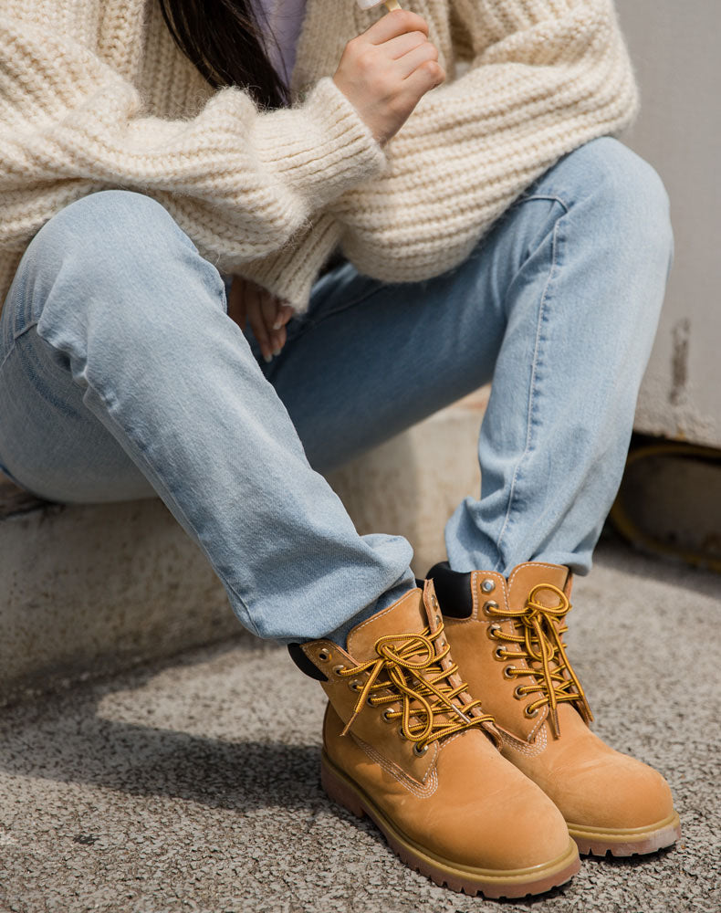 Rhubarb British Style Tooling Leather Unisex Desert Boot