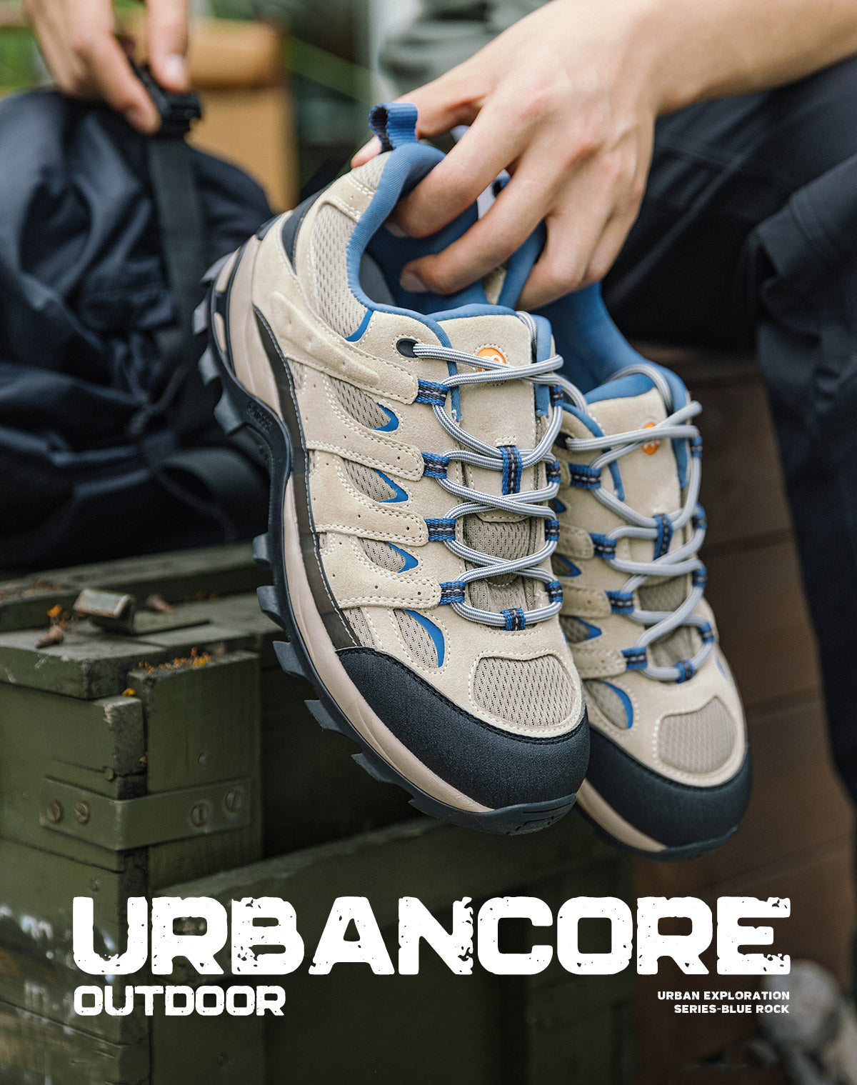 Zapatos casuales transpirables para hombre para deportes al aire libre y senderismo de exploración urbana