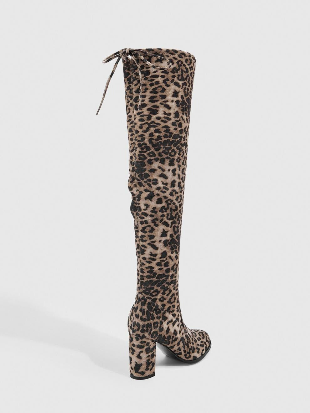 Chunky Heel Autumn and Winter Boots