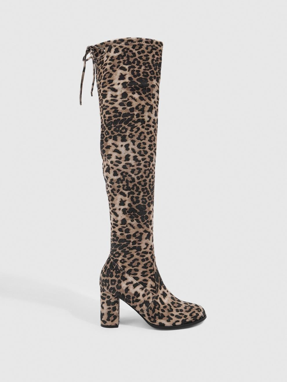 Chunky Heel Autumn and Winter Boots