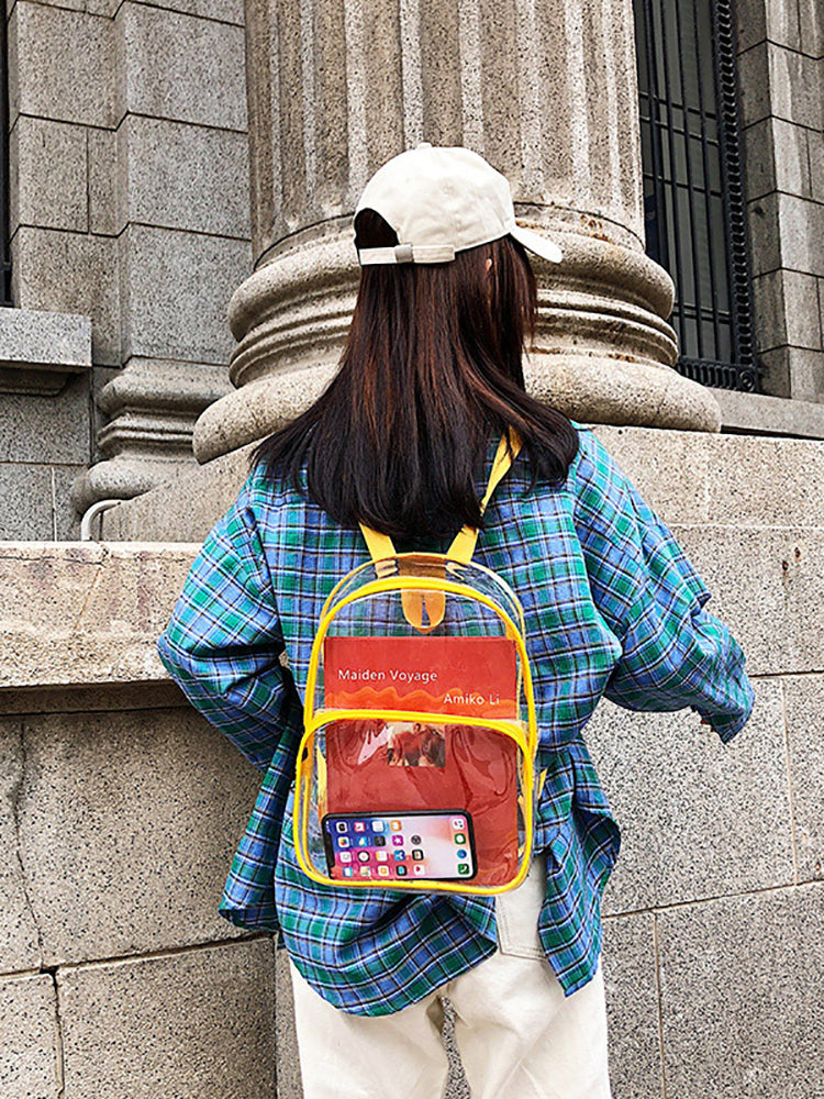 Minimalist Clear Waterproof Backpack