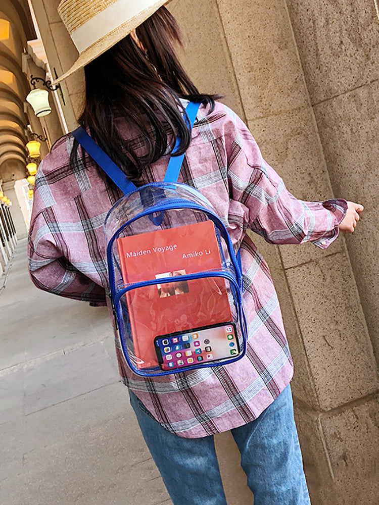 Minimalist Clear Waterproof Backpack