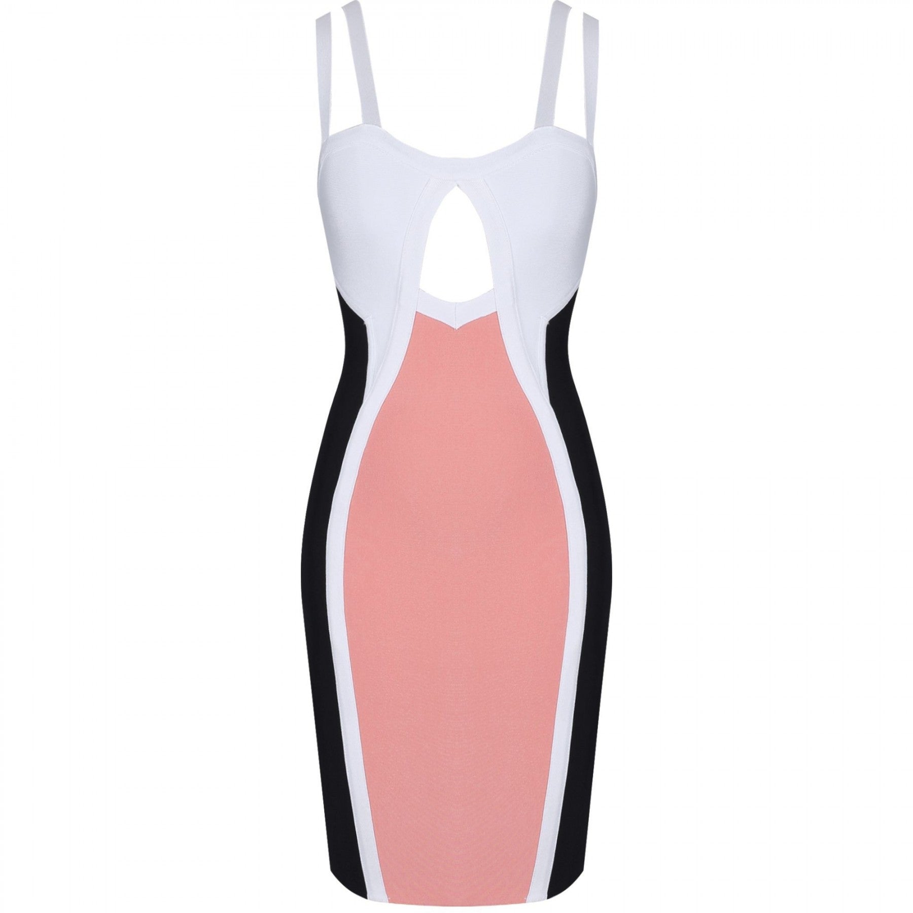 Strappy Sleeveless Hollow out Mini Bandage Dress