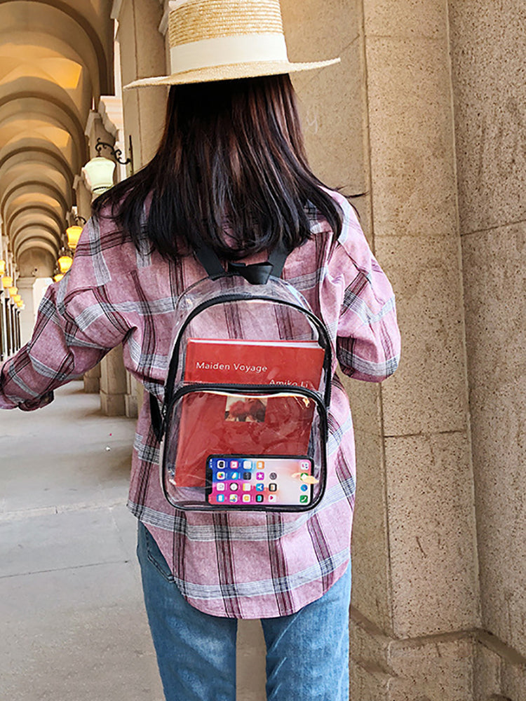 Minimalist Clear Waterproof Backpack