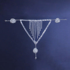 Sexy Tassel Rhinestone Body Chain set XG2186(Suitable for all sizes)