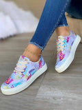 Casual Plants Flat Sneakers