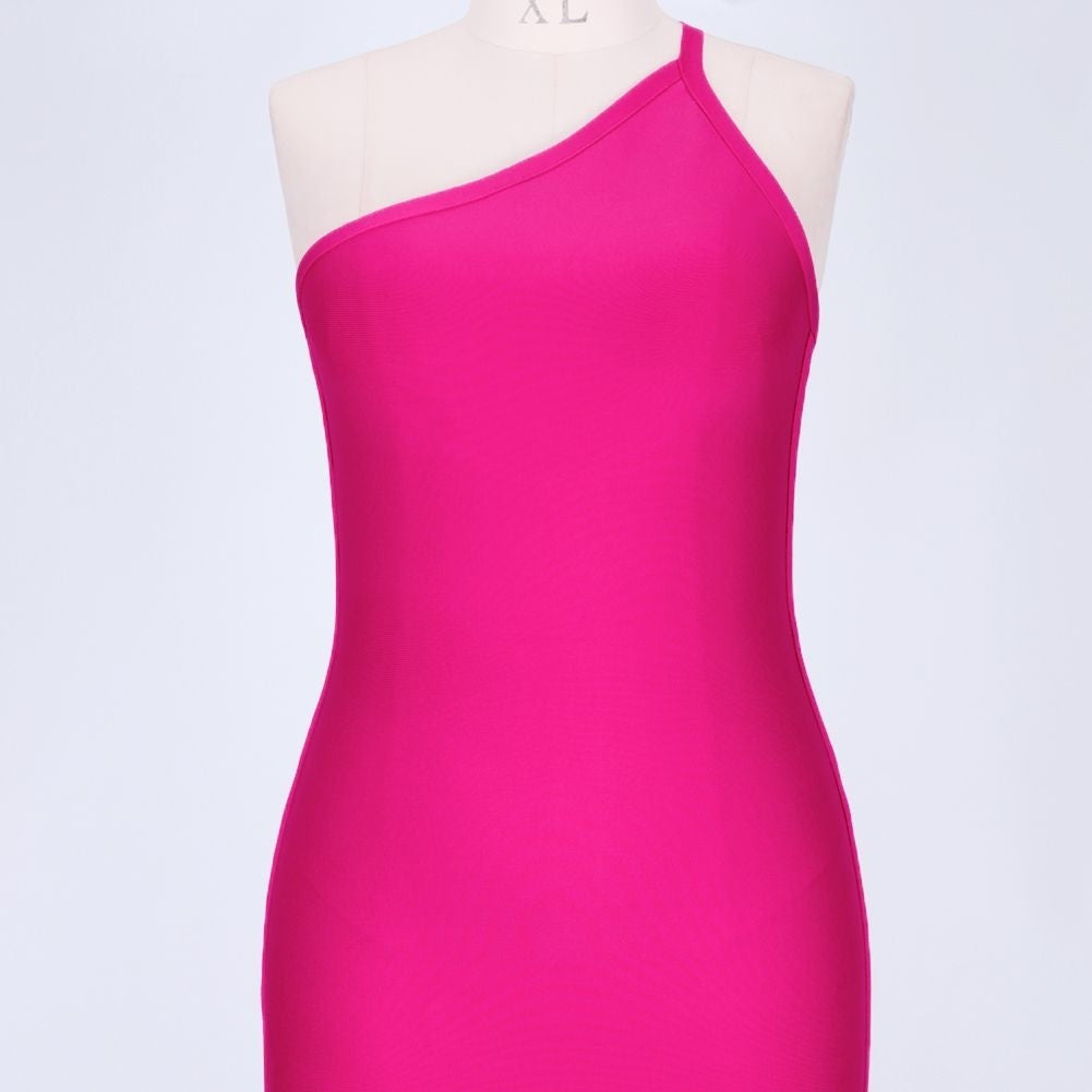 Plus Size Sleeveless Midi Bandage Dress DPHK054