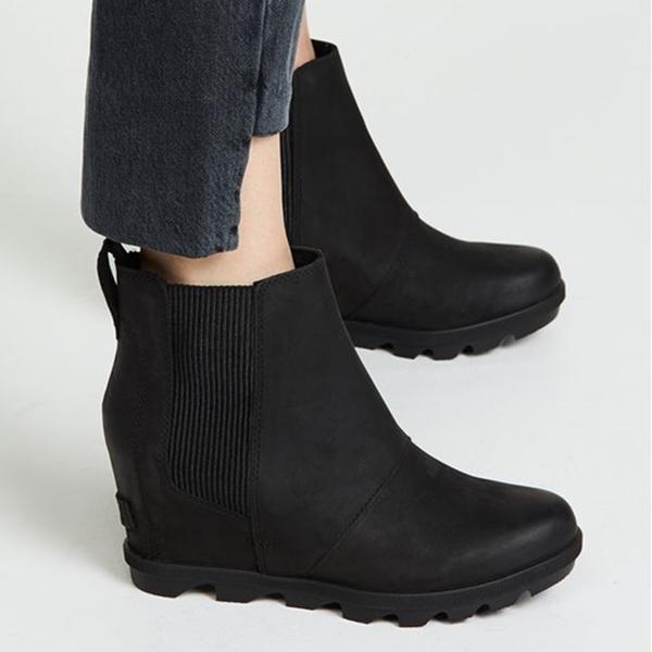 Chelsea Wedge Boots