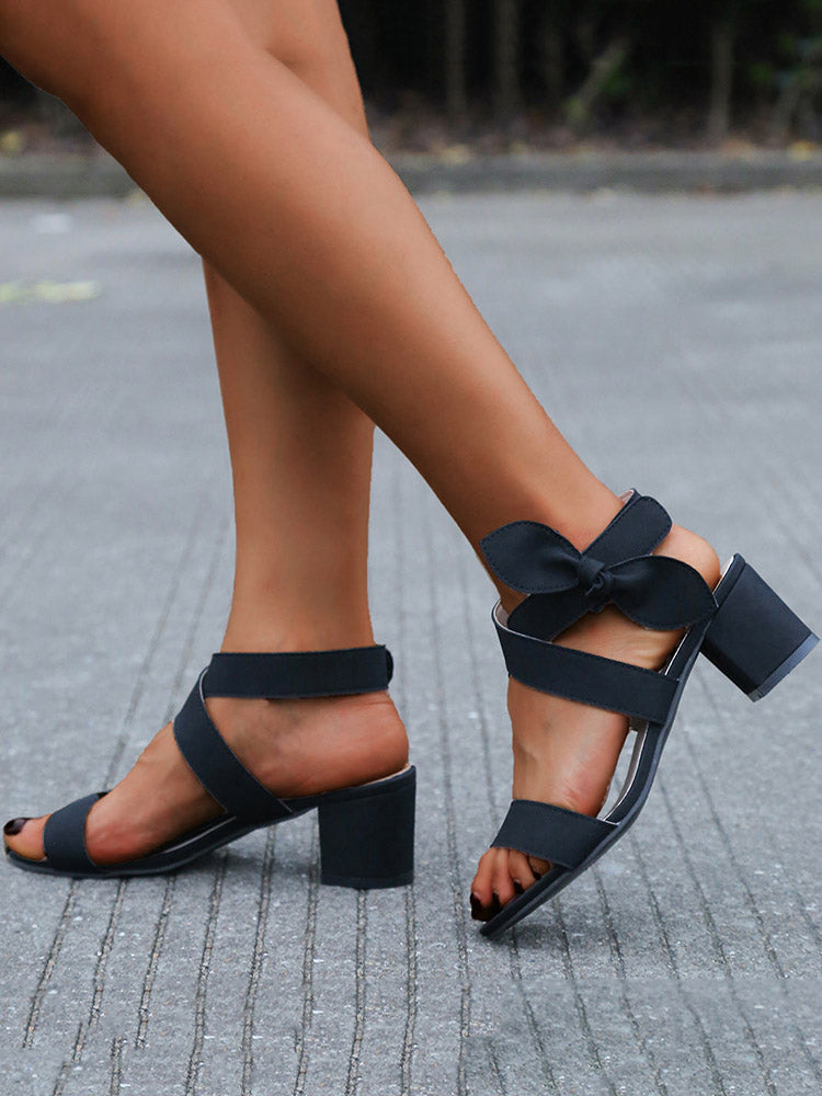 Bow Strap Sandals