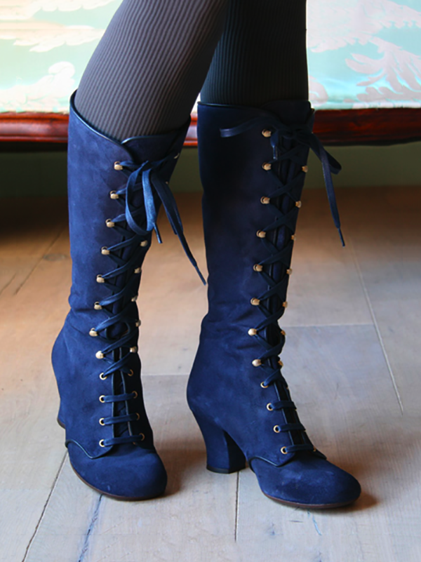 lace up knee boot