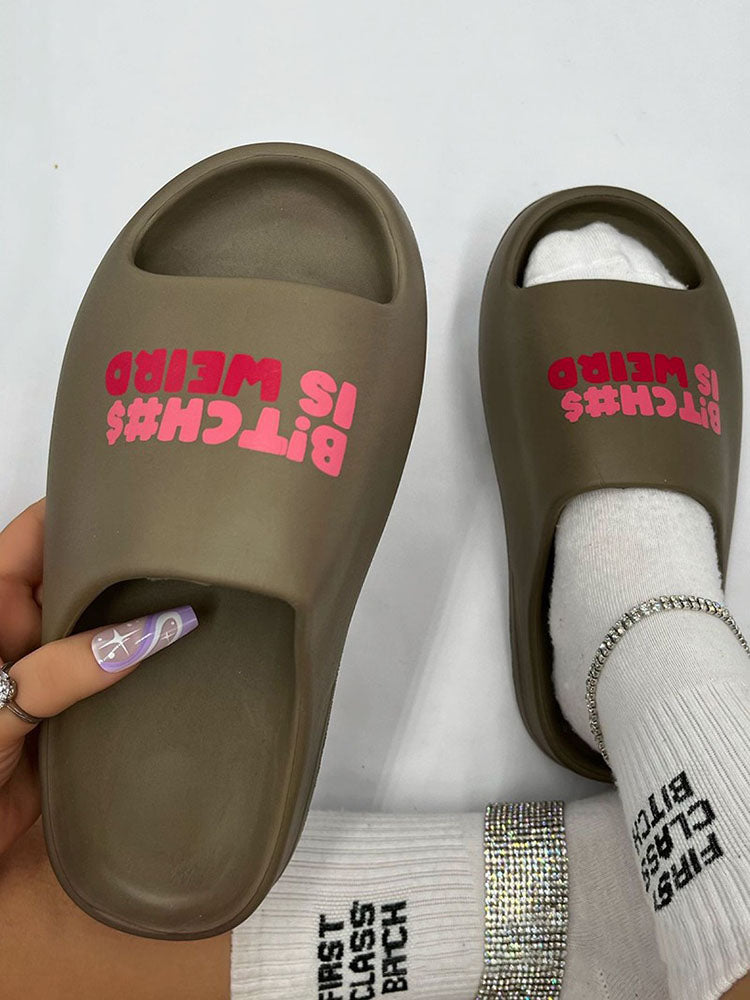 Casual Soft Sole Slides